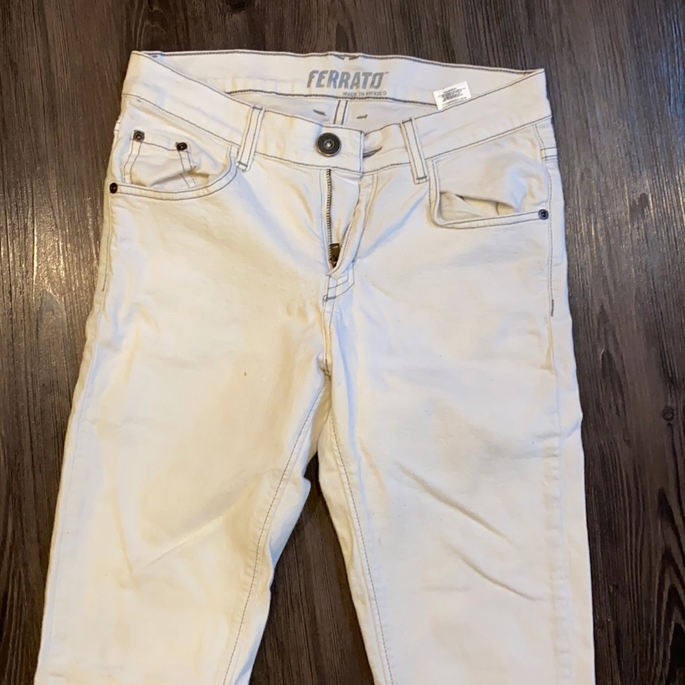 White pants